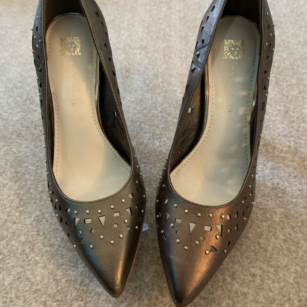 Anne Klein Copper Studded Pumps